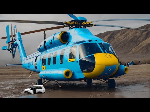 Видео: С МНОГОЭТАЖКУ! Самые ОГРОМНЫЕ и ОПАСНЫЕ вертолёты в мире!