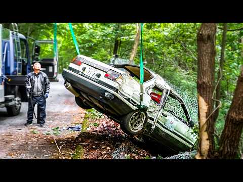 Видео: РАЗБИЛИ АЕ86 НА САМОЙ ОПАСНОЙ ТРАССЕ ЯПОНИИ! 🤯