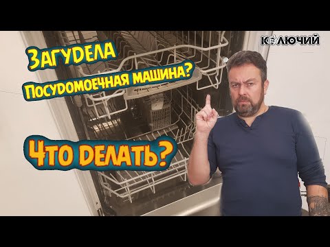 Видео: Загудела посудомоечная машина? Что делать? (не реклама!)