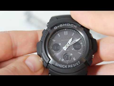 Видео: Часы Casio G-SHOCK AWG-M100B-1A [AWG-M100B-1AER] - Инструкция, как настроить