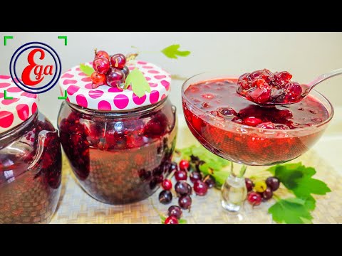 Видео: Ароматное варенье из необычной ягоды йошты