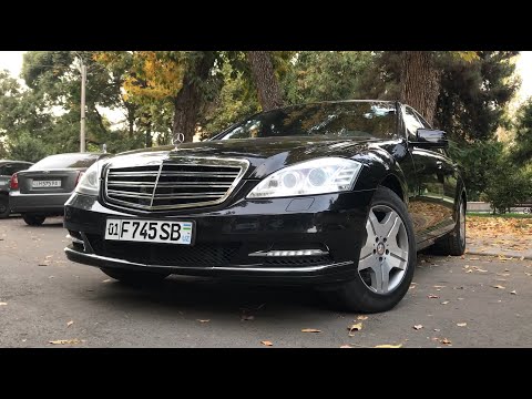 Видео: Мерседес W221 S600 V12 Guard B7 ! Бронированный Шестисотый