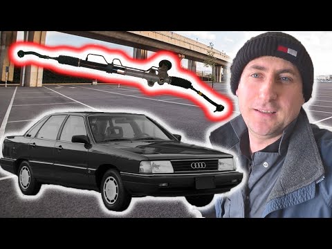 Видео: Audi 100 c3 Замена рулевой рейки: Что там с короновирусом в США?
