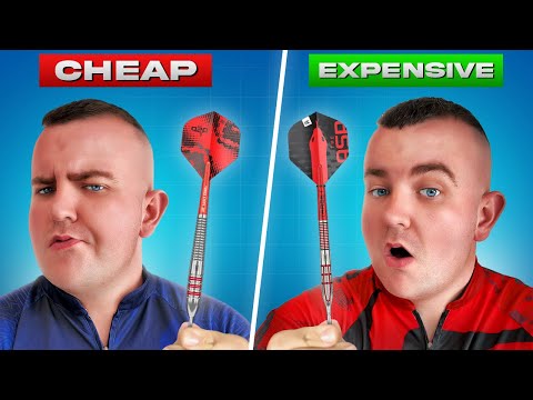 Видео: Дартс за 15 фунтов стерлингов против дартс за 90 фунтов стерлингов