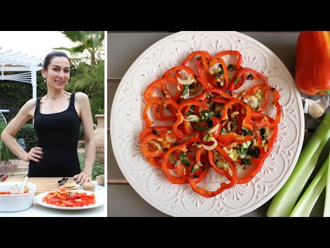 Видео: Мой Фирменный Салат - Красный Маринованный Перец - Рецепт от Эгине - Heghineh Cooking Show