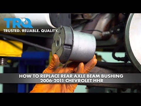 Видео: Как заменить втулку балки заднего моста Chevrolet HHR 2006-2011