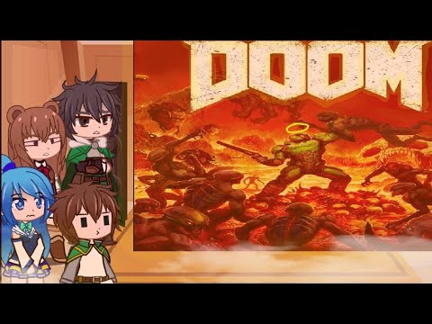 Видео: (gacha Club) аниме фандомы реакция на DOOM