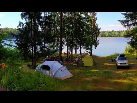 Видео: Четыре дня с ночёвками на рыбалке. Ночные посиделки у костра. Рыбалка, готовка на костре. Огонь!