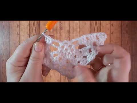 Видео: МК Узор для шали крючком 🌼