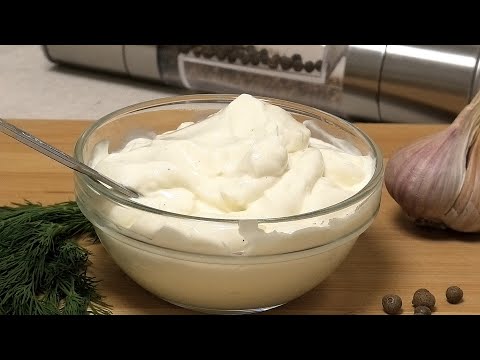 Видео: Вкусно и безопасно, МАЙОНЕЗ БЕЗ ЯИЦ /Homemade mayonnaise without eggs, with milk