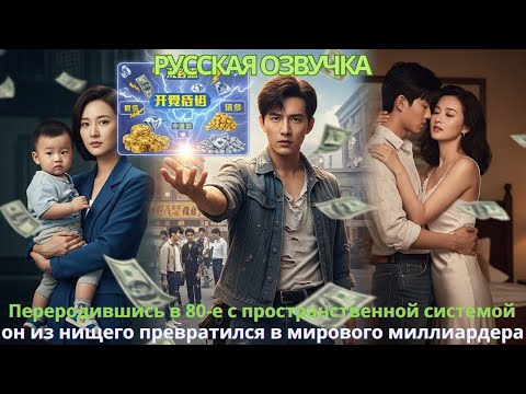 Видео: Переродившись в 80-е с пространственной системой, он из нищего превратился в мирового миллиардера