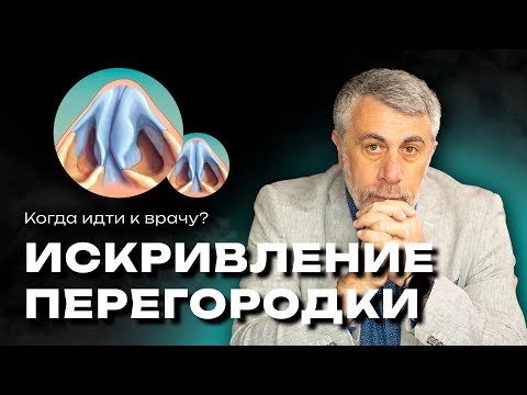 Видео: Искривление носовой перегородки.