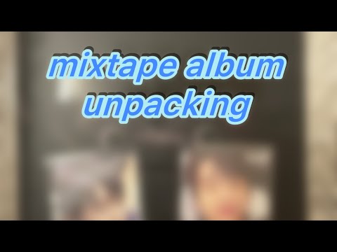 Видео: ✨Mixtape album unpacking✨|распаковка альбома микстейп стрэй кидс| обзор 💕