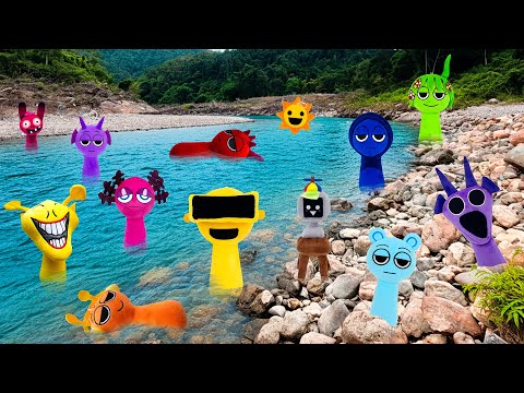 Видео: У тихой реки... Я нашёл нечто неожиданное – так много SPRUNKI