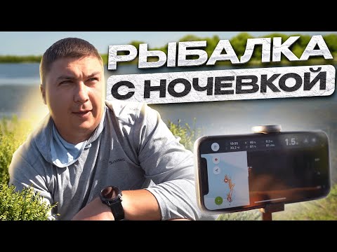 Видео: РЫБАЛКА С НОЧЕВКОЙ на красивом диком водоеме!