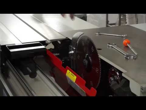 Видео: Наладка форматно-раскроечного станка Holztechnik - Tekhno.pro - деревообрабатывающие станки
