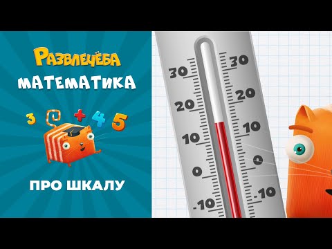 Видео: Развлечёба. Математика. Про шкалу, координатный луч и точка