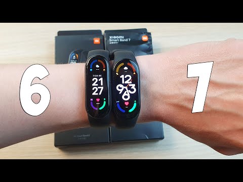 Видео: XIAOMI MI BAND 6 VS BAND 7 - ЧТО ИЗМЕНИЛОСЬ? ПОЛНОЕ СРАВНЕНИЕ!