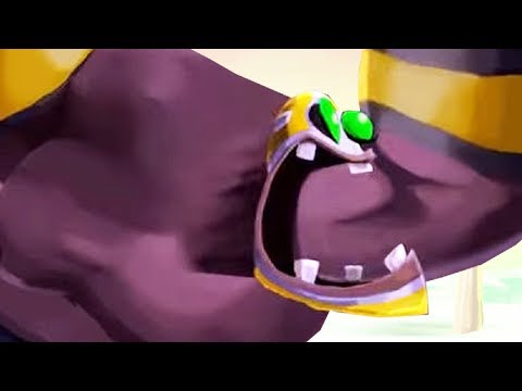 Видео: ПАДЕНИЕ БИЗОНА! МАЛЮТКА ОПЯТЬ В ПЛЕНУ! RAYMAN LEGENDS #10