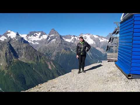 Видео: Домбай, лето 2020.