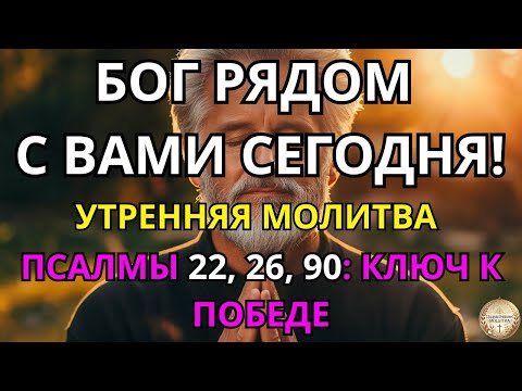 Видео: БОГ близок к тебе (ДОВЕРЬТЕ ЕМУ) | Благодатная утренняя молитва на каждый день