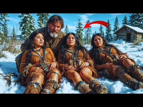 Видео: Овдовевший лесоруб нашёл трёх замёрзших апачек без сознания в лесу — и решился на судьбоносный шаг