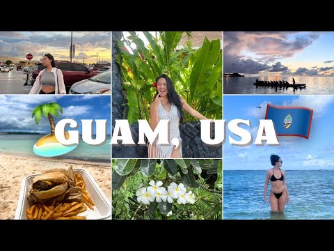 Видео: GUAM, USA|| солнце, песок, океан и очень много еды