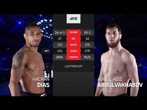 Видео: ACA 131: Хакран Диас vs. Абдул-Азиз Абдулвахабов | Hacran Dias vs. Abdul-Aziz Abdulvakhabov