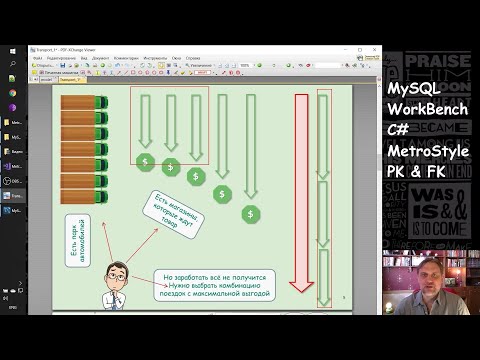 Видео: Жадный алгоритм MySQL WorkBench MetroStyle C#