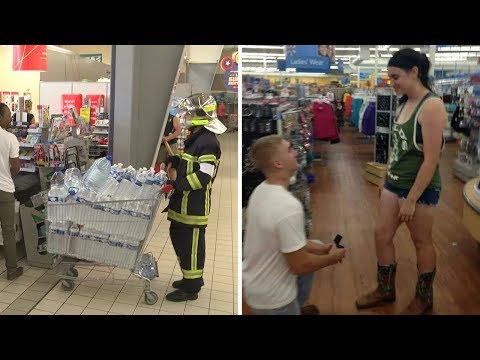 Видео: Этот поход в магазин они запомнят надолго