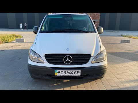 Видео: !!!НА ПРОДАЖ!!! Mercedes Vito W639 111 CDI . Не фарбоване