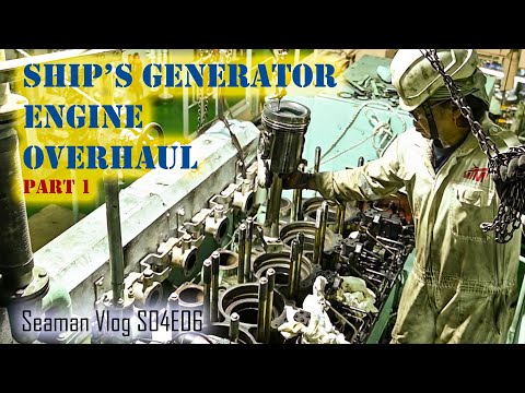 Видео: Капитальный ремонт судового генератора, часть 1 | Seaman Vlog