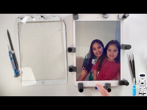 Видео: Замена экрана iPad 8-го поколения.