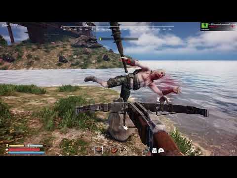 Видео: Sunkenland.  Захват Маленький Скалистый Остров. Простите что звук опережает действия!