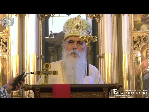 Видео: Митрополит бачки др Иринеј, Беседа на празник Педесетнице, Саборни храм у Новом Саду, 8. јун 2025.