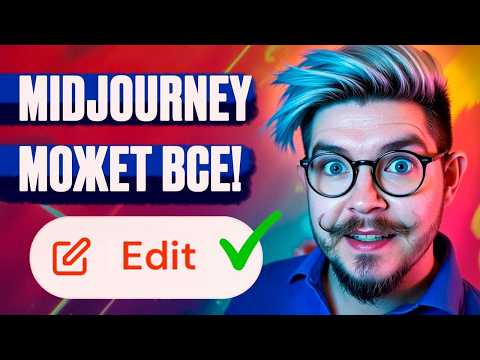 Видео: НОВЫЙ MIDJOURNEY EDIT - замена Photoshop? Что может нейросеть для генерации изображений