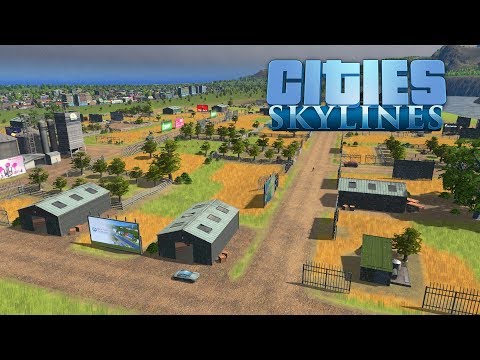 Видео: Cities Skylines - Сельское хозяйство и зона развлечений! #4