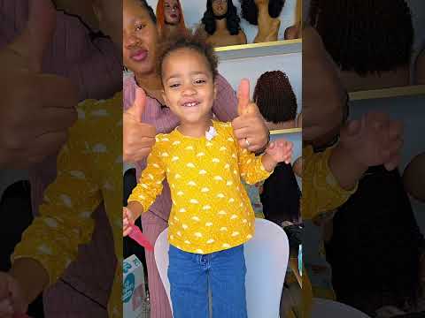 Видео: Укладываю волосы моих детей после мытья головы.