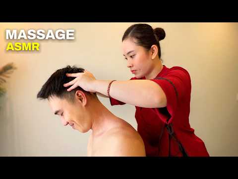 Видео: ASMR 🔥 Ее навыки впечатляют! Интенсивный массаж и расслабление!