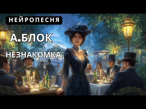Видео: НЕЙРОПЕСНЯ | А. Блок Незнакомка 🎵 поэтический романс  на стихи Александра  Блока | AI Music Studio