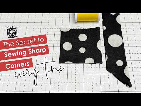 Видео: Изучите трюк, как сшивать углы на швейной машинке каждый раз