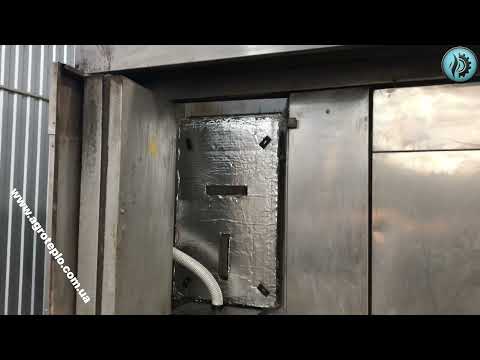 Видео: Ремонт печи хлебопекарной и перевод под нагрев пеллетной горелкой