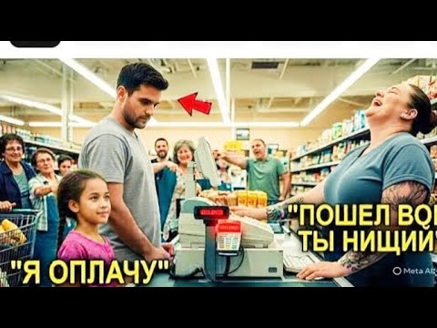 Видео: "Когда миллионеру отказали в оплате, маленькая девочка спасла ситуацию"