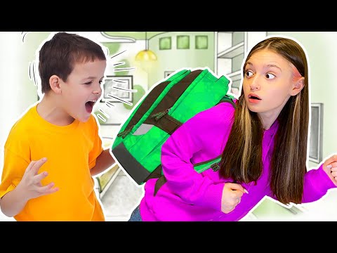 Видео: Старшая сестра ПРОТИВ младшего брата! Вредные!