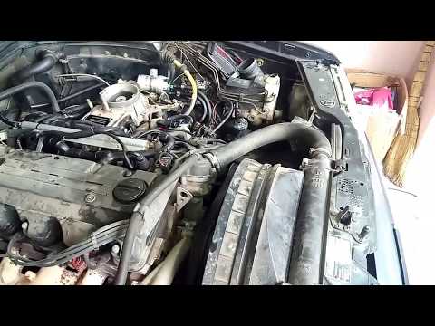 Видео: Мерседес W 124 102 мотор в идеале, заменил впрыск....
