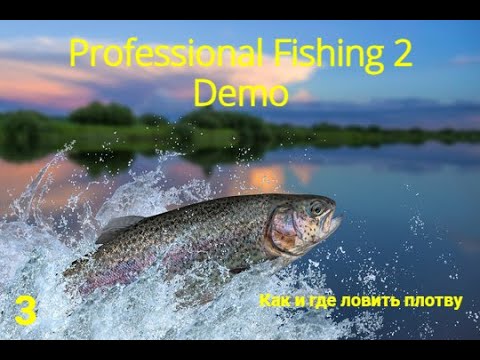 Видео: Professional Fishing 2 КАК И ГДЕ ЛОВИТЬ ПЛОТВУ
