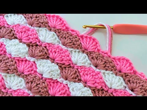 Видео: ИДЕАЛЬНО! ЭТО ВЯЗАНИЕ КРЮЧКОМ ЗАХВАТЫВАЕТ И ОЧЕНЬ ЛЕГКО