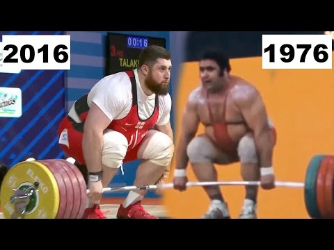 Видео: Олимпийские чемпионы Супер тяжелый вес  с 1976 по 2016 /Olympic Weightlifting Heavyweight Champions