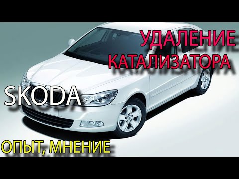 Видео: Удаление катализатора на Шкода Октавиа А5