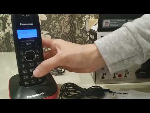 Видео: Цифровой беспроводной телефон Panasonic